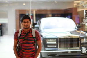 Rolls Royce behind PC- Anup